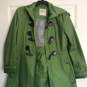 Spirit Green Raincoat